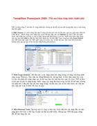 TweakNow Powerpack 2009 Tối ưu hóa máy tính miễn phí