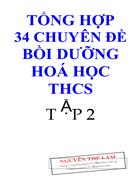 34 chuyen de boi duong HSG Hoa THCS Phan 2