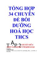 Các C đề BD Hóa THCS Tập 2