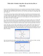 Chem edit soạn CTCT của HCHC