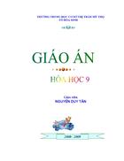 Giáo án hóa9 new