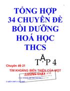 Chuyên đề bồi dưỡng hóa 9 tập 4