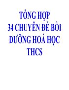 34 chuyên đề bồi dưỡng HSG hóa 9 P 1