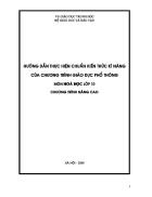 Chuẩn kiến thức và kĩ năng Hóa 10NC