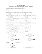 50 câu trắc nghiệm halogen ancol phenol