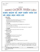 Tiết 43 khái niệm hchc