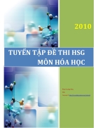 Đề ôn luyện HSG Hóa Quốc Gia Tuấn Anh Nga Điền