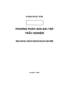 Phương pháp giải nhanh hóa học