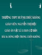 Dòng điện trong chân không