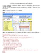 Cách gỡ bỏ password trong sheet excel