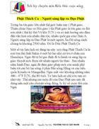 Tieu su phat thich ca