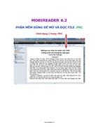 MobiReader 6 2 Mở Và Đọc File PRC