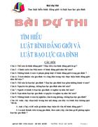 Bai thi binh dang gioi 11 12