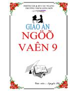 Bìa Ngữ Văn 9