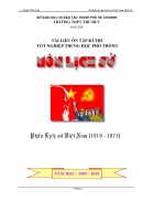 TÀI LIỆU LỊCH SỬ VN 1919 1975 Ôn thi TN THPT TS ĐH CĐ