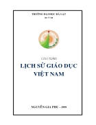 Lich su nghanh giao duc Viet Nam