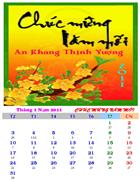 LỊCH 2011 TUYỆT ĐẸP tặng các thầy cô