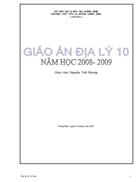 Giáo án 10 cả năm