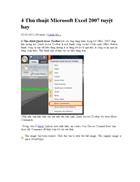 4 Thu thuat Excel 2007 tuyet hay TL Th2 11