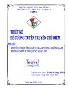 Bài tuyên truyền chủ điểm tháng 4