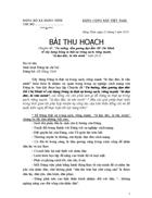 Bai thu hoach tam guong dao duc HCM