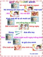 Bài thơ giữ nụ cười xinh