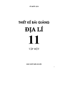 Thiết kế bài giảng Địa lí tập 1