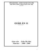 Giáo án đị lí 11