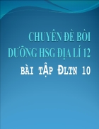 Chuyen de BD HSG dia li 12 hay