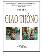 Chủ đề giao thông lá 1 hoa hồng