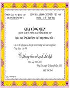 Giấy công nhận