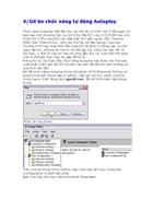 Go bo chuc nang tu dong Autoplay