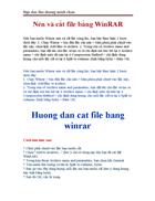 Huong dan cat file bang winrar