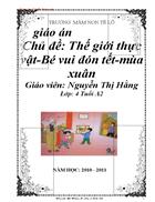 Giao an chu de thuc vat