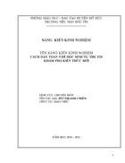 Tên sáng kiến kinh nghiệm cách dạy toán 5 để học sinh tự tìm tòi khám phá kiến thức mới