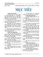 Mục tiêu Bản thân Chồi