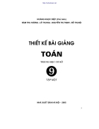 Thiết kế bài giảng Toán 9 Tap 1