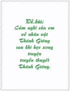 Thánh Gióng