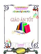 Bìa giáo án cực đẹp