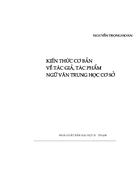 Kiến thức cơ bản Ngữ văn THCS