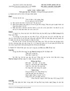 Tuyển sinh lớp 10 ĐH KHTN năm 2005