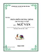 Ppct môn ngữ văn sgd trà vinh 2011 2012