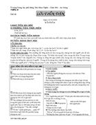 Ngữ Văn 10 cobanT30 vân anh