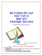 De cuong on thi ngu van lop 12 hk1