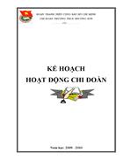 Bao cao tong ket cong tac doan va ke hoach năm hoc