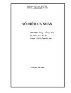 Bia so diem cá nhân cực đẹp