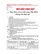 Giáo án Sinh học 6 trọn bộ chuẩn kiến thức kỹ năng