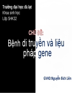 Bệnh di truyền và liệu pháp gen