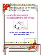 Những BÌA SKKN ĐẸP BÌA GA ĐẸP