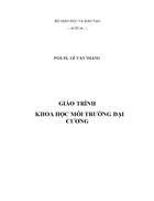 Giao trinh Khoa hoc moi truong Chuong 1